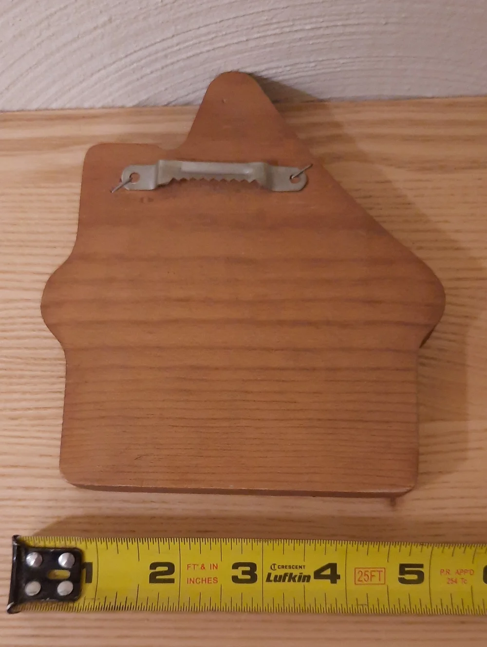 Vintage HOMCO 1980's Blue Country Home Sweet Home Wooden Hearts